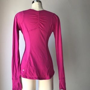 Lululemon metaltech long sleeve size 6/8